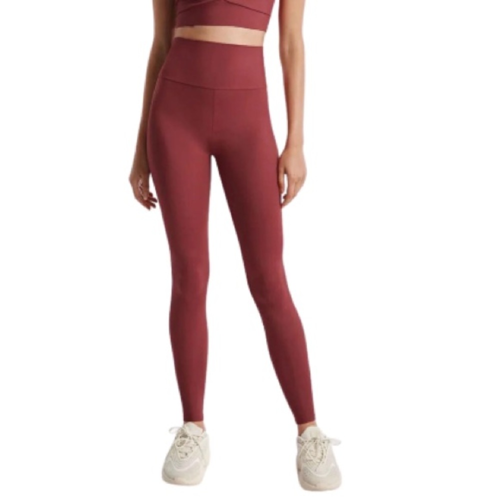 Lanston Sport Element Leggings in Sangria – XS